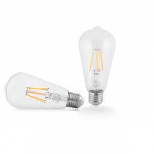 انواع لامپ  لامپ E27-175-250vAC-50-60HZ-8WATT-2 چراغ لامپ شعاع پارس